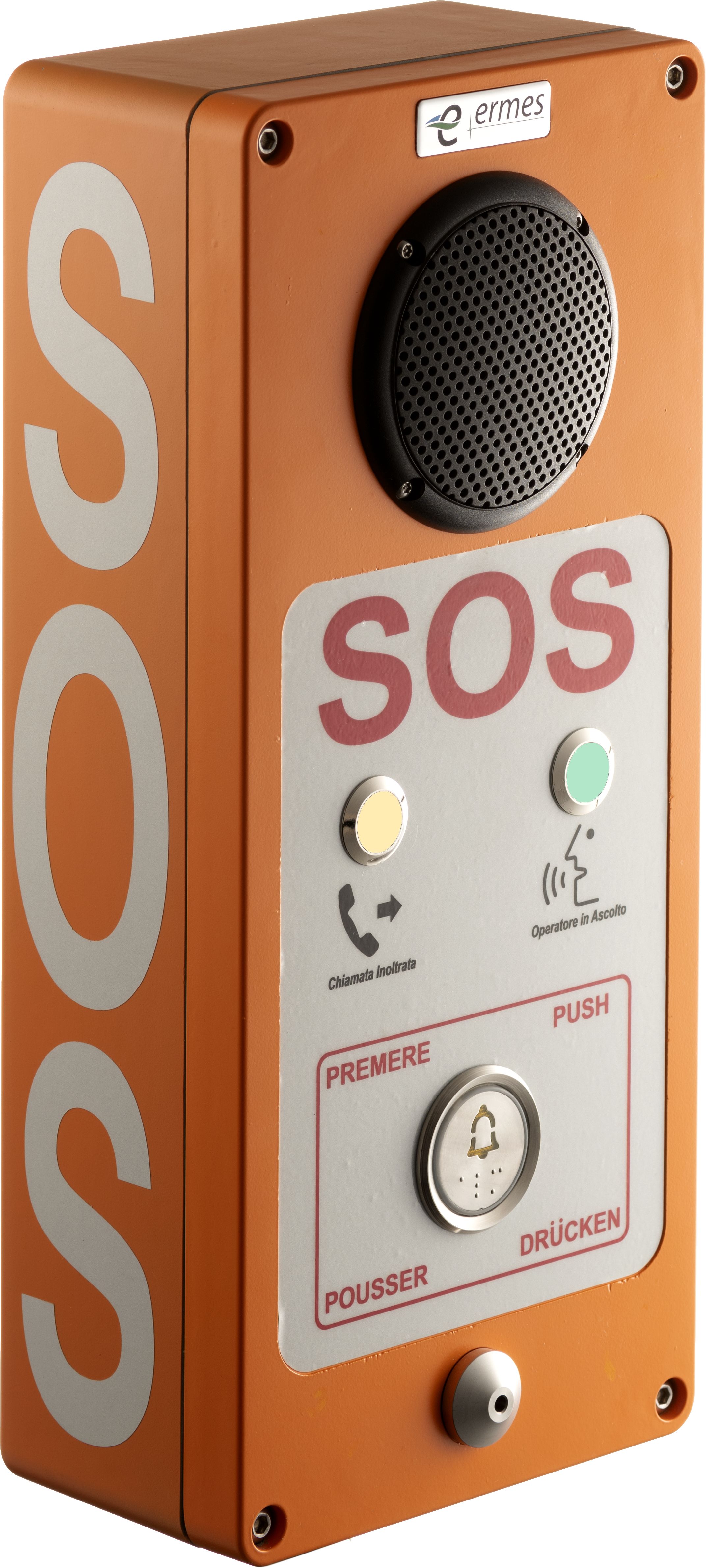 Citofono per spazio calmo da interno a parete